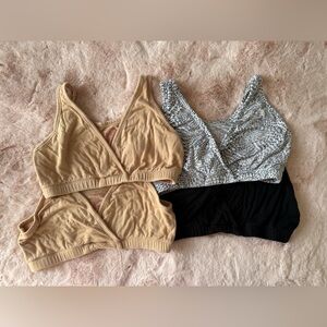Bundle of 4 Everly Grey Nursing Bras
